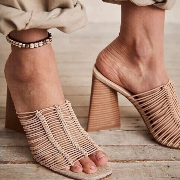 Sam Edelman Laurette Block Heel Sandals - Size 9.5 - Picture 3 of 9